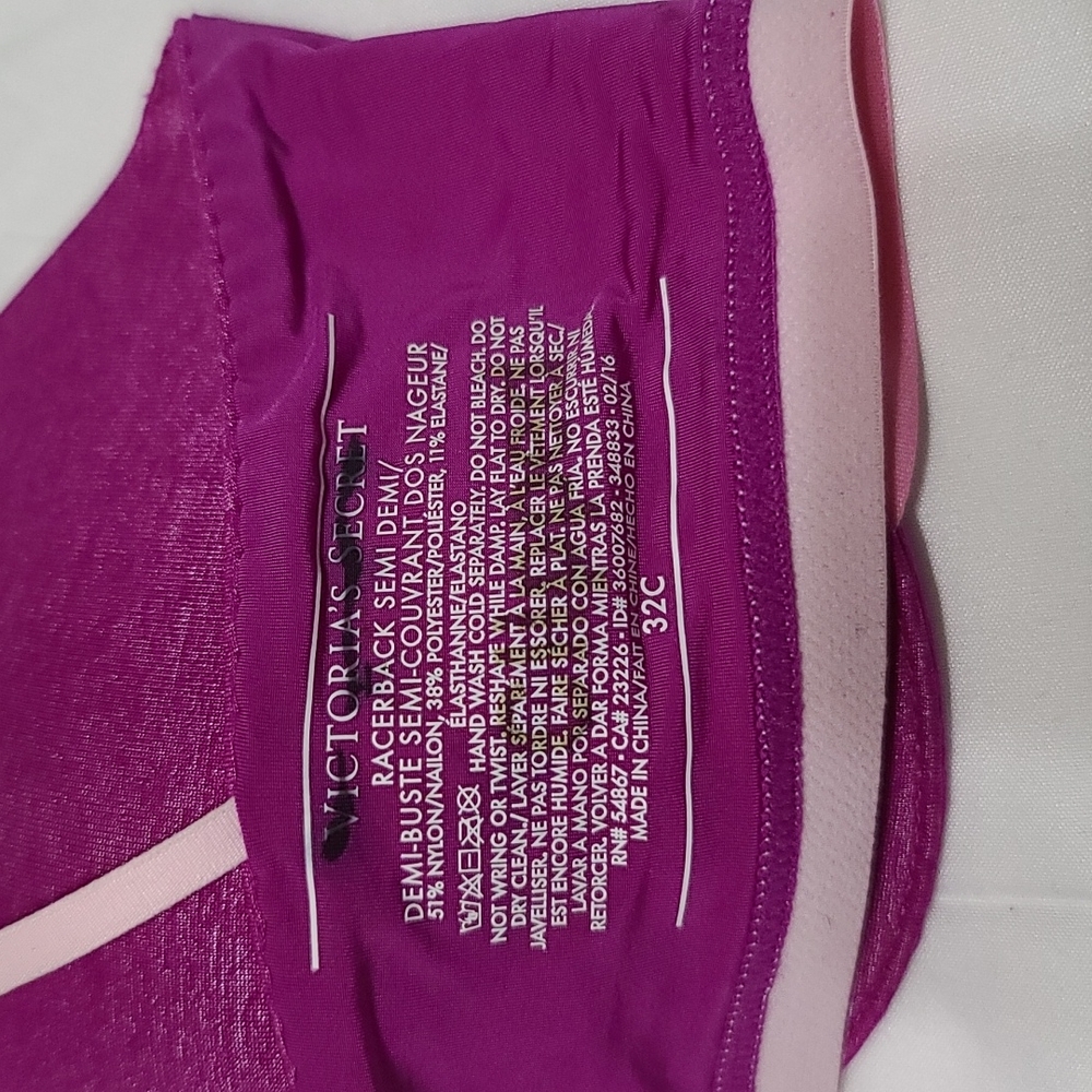 Victoria's Secret racerback semi demi 32c - Picture 3 of 3